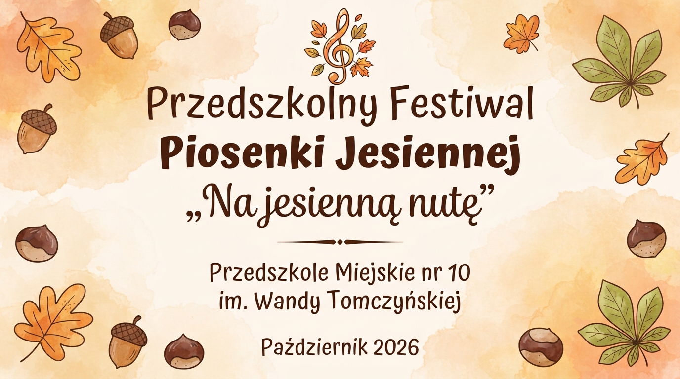Więcej o: Festiwal Piosenki Jesiennej "Na jesienną nutę"